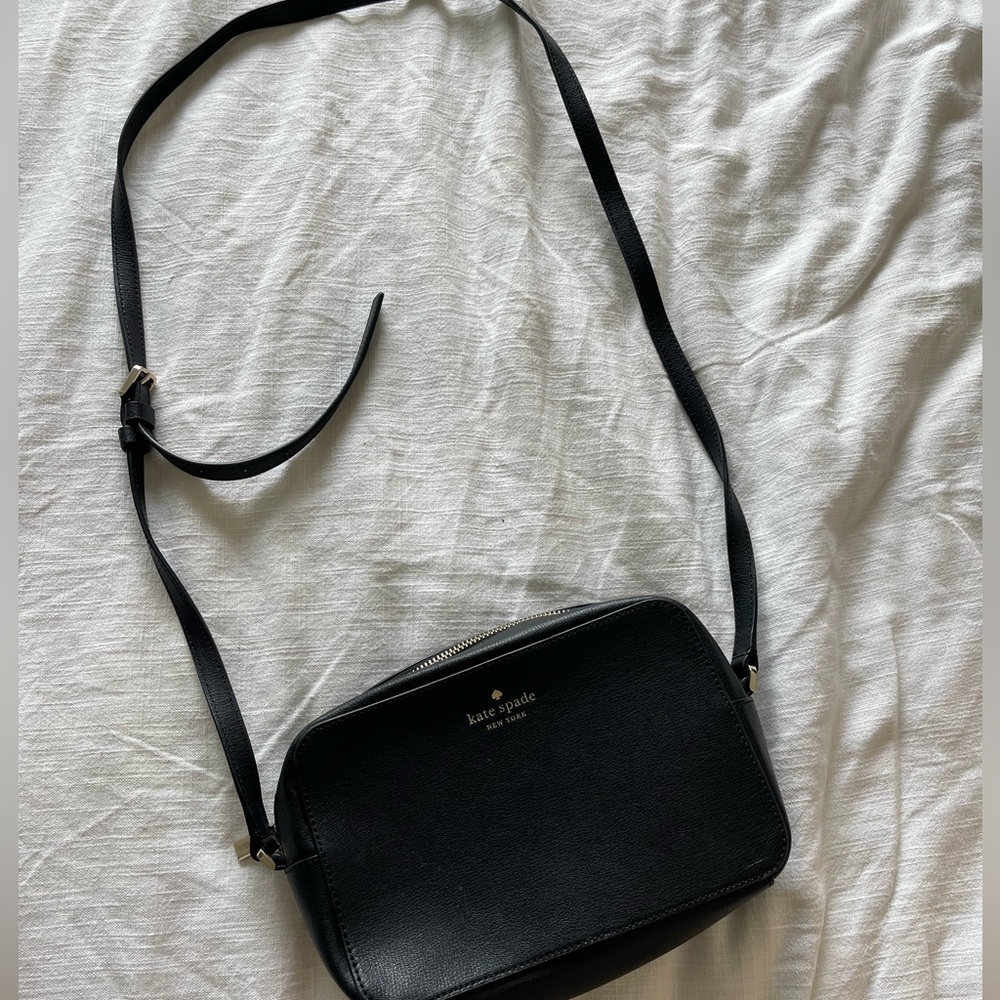 Kate Spade Elegant Black Crossbody Bag
